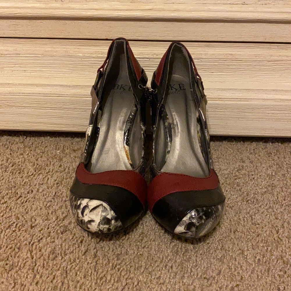 BKE multi colored Heels